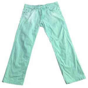Gant Jeans Men’s 32 x 34 Tyler Straight Leg Lower Waist Regular Pistachio Green